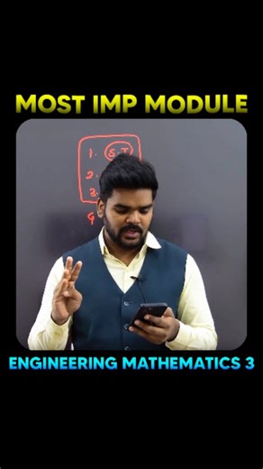 Pradeep Giri Academy | "Struggling with Engineering Mathematics 3? 👨‍🏫🔥 Here’s the MOST important module you must master to score high and make sem 3 easier! 🚀... | Instagram