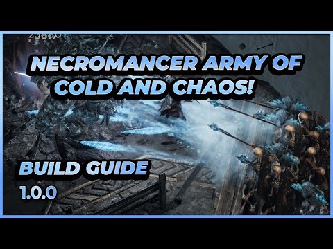 Last Epoch | Necromancer Army of Cold and Chaos! | Build Guide | 1.0