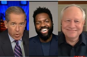 Did Brian Williams deliberately throw this magnificent shade at the 11th hour?