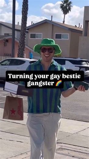 Nemanja Golubovic on Instagram: "Attempt 5 to spit like a straight men was the worst so far 😭🌈"