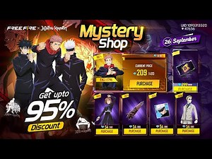 Ob50 September Mystery Shop Discount Event | New Redeem Code Bangladesh Server | Free Fire New Event