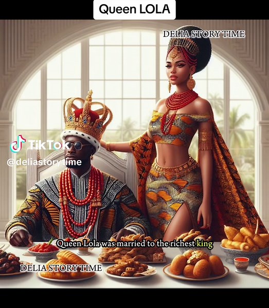 The Story of Queen Lola - A Captivating African Tale