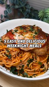 19K views · 140 reactions | 5 Easy meals to make your weeknights...