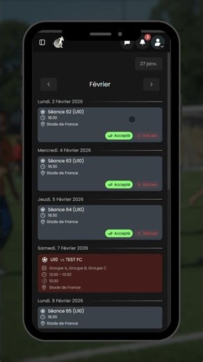 Gestion des présences parents sur iSmart-Club.
