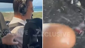 WATCH: Shock video from inside chopper seconds before deadly collision