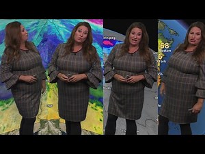 Gina's Forecast - Friday, November 11, 2022 | Pregnant weather girl with a big belly