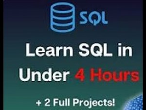Learn SQL Beginner to Advanced in Under 4 Hours