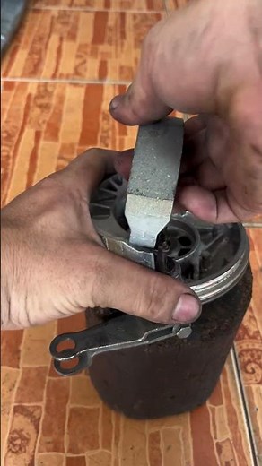 Brake pad repair and installation process #how to change rear brake shoes