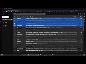 How To Select & Delete Multiple Mails On Gmail