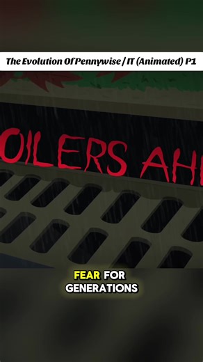 P1: The Evolution Of Pennywise / IT (Animated) #evolution #animated #Pennywise #trending