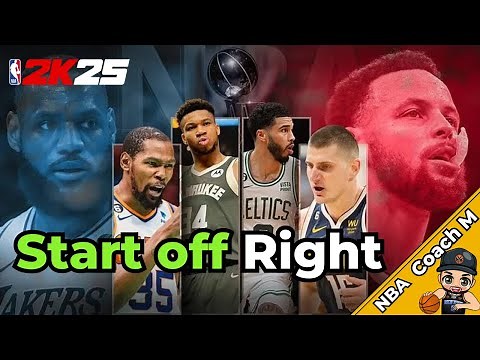 PERFECT Start NBA 2K25 - Best How to Guide
