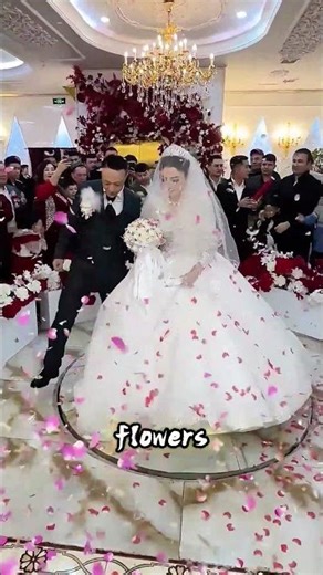 Chinese Wedding Bride Entrance by Lift