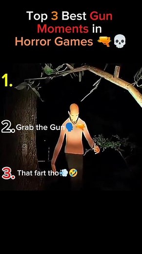 "Top 3 Best Gun Moments in Horror Games! 🔫💀