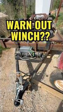 VEVOR 18,000lb truck or trailer winch! Wired and wireless remote. Other sizes are available.