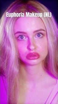 Euphoria Faye makeup🩷 Wie moet ik als volgende namaken? #gekregen #euphoria #makeuptutorial