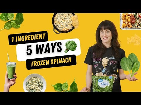 5 Ways to Use Frozen Spinach | One Ingredient, 5 Ways