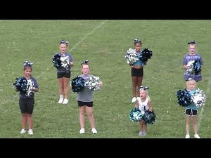 Fairborn 4th grade cheer halftime show August 13th, 2022