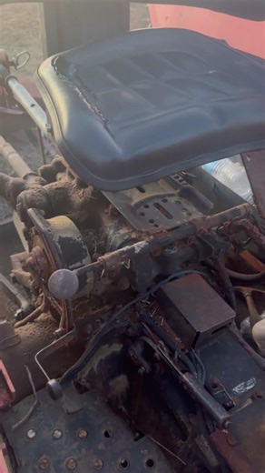 Ac 5050 cold start #tractor #startup #coldstart #diesel #youtube #shorts