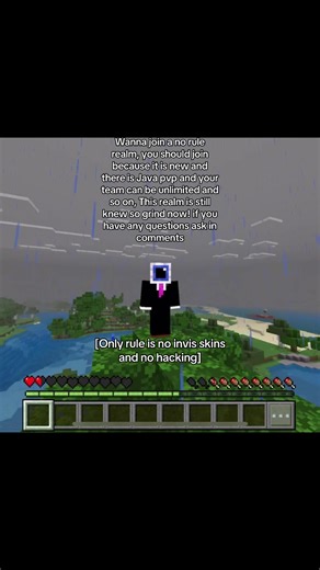 Join the New Minecraft Java PvP Realm!