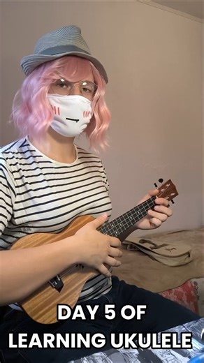 Day 5 of learning Ukulele! #ukulele #brunomars #lazysong #fyp #flightukulele