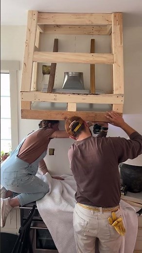 DIY Plaster Range Hood