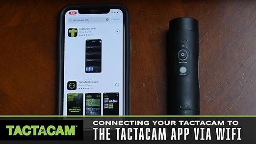Connecting your Tactacam Camera to APP