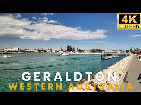 Geraldton, Western Australia Walking Tour | 4K 60FPS