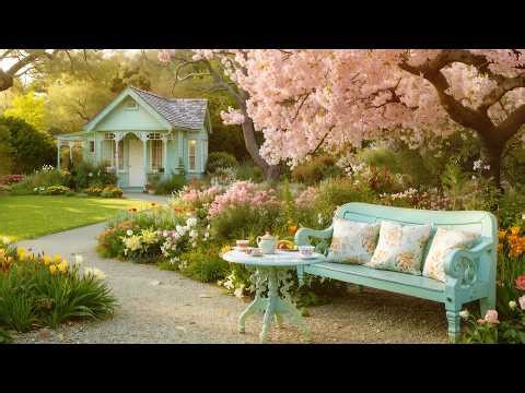 Beautiful Morning in a Peaceful Spring Garden🌸 Piano playlist for romanticizing spring | Ralaxing