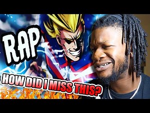 ALL MIGHT RAP | "Mighty" | RUSTAGE ft Daddyphatsnaps [My Hero Academia] REACTION