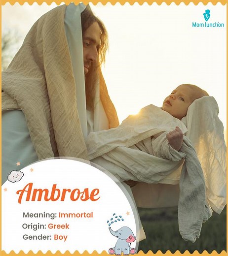 Ambrose Name Meaning, Origin, History And Popularity
