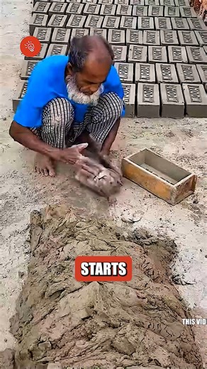 The ancient art of brickmaking involves sourcing, weathering clay, shaping bricks, and firing them at high temperatures. This meticulous process laid the foundation for durable, versatile construction methods. #Brickmaking #AncientCraft #BuildingMaterials #ClayBricks #TraditionalCraft #ConstructionHistory #BrickmakingProcess #AncientEngineering #FiringBricks #HistoricalTechniques | Viral Fun