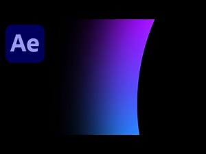 Glowing Gradient in After Effects