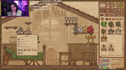 making the prettiest potion shop >:) | Potioncraft | !youtube !merch !queue56 !cmv !bound