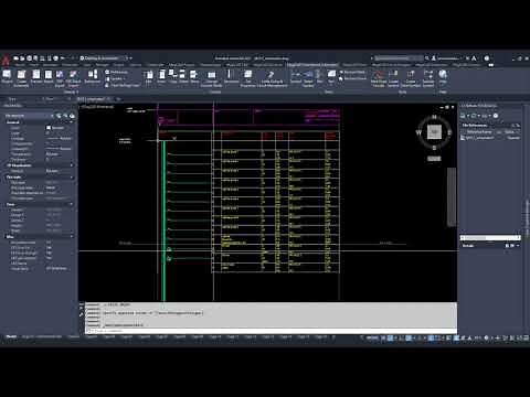 MagiCAD 2022 for AutoCAD | Use automatic feeder blocks in switchboard schematics