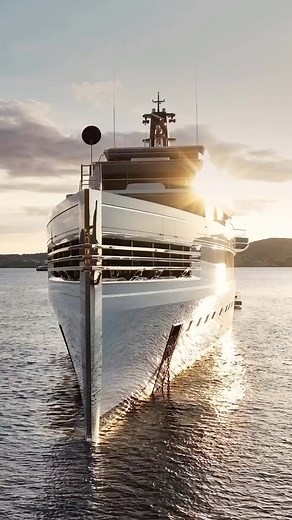 🤩 NEW ULYSSES Spotted 🇳🇴 The 102.6-metre Feadship superyacht Ulysses spotted in Bergen, Norway, by yacht videographer @redcharlie1 Ulysses was on her maiden voyage to her owner. Delivered recently from the Feadship’s De Vries Makkum facility, Ulysses is currently the third largest yacht to be built by the Netherlands-based shipyard. Ulysses features a sheer bow and sharp minimalist lines, with exterior design by Sinot Yacht Design and naval architecture by Azure Yacht Design. We went onboard 