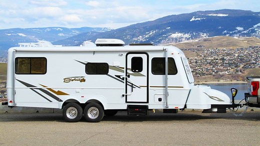 90K views · 166 reactions | Small travel trailer walk through of the Bigfoot RV 2500 series fiberglass travel trailers. These fiberglass trailers have a double hull with high density foam insulation for 4 season camping. See all of our small travel trailer walk throughs: https://weretherussos.com/small-travel-trailers-under-3500/ | We're the Russos | Facebook