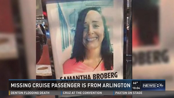 Search continues for Arlington woman who fell off cruise ship