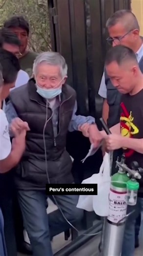 Peru’s controversial former president Alberto Fujimori, 85, was released from prison on December 6. He had been sentenced to 25 years in 2009 for authorizing the operation of a death squad responsible for killing civilians. #CNN #news #peru #albertofujimori