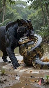 The Black Jaguar’s Secret Weapon Will Surprise You 🐆💀#shorts