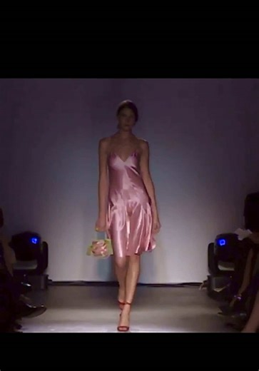 Eugenia Volodina at Zac Posen Spring Collection