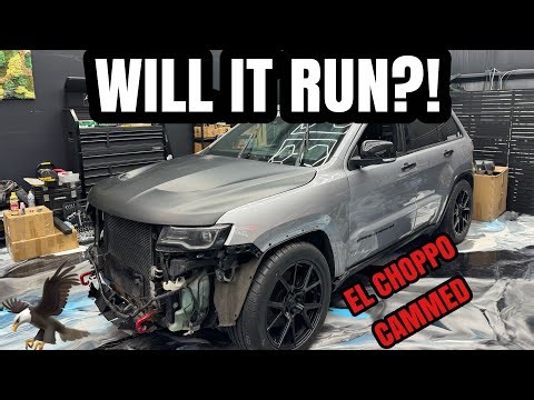 Building a Baby Trackhawk: CAM INSTALL + FIRST START!