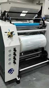 Hand roll Machine roll fully auto rewinder for stretch film wrapping film #stretchfilm #machine