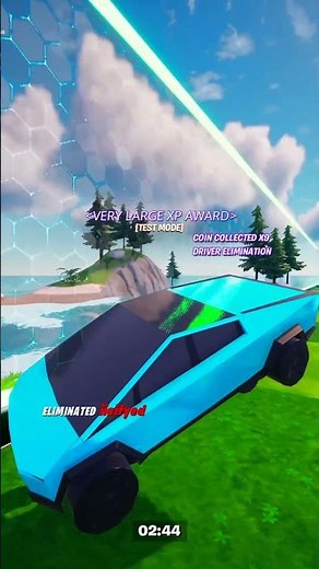 Fortnite just added the Cybertruck..