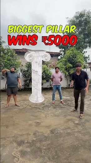 Biggest Pillar, Wins ₹5000
