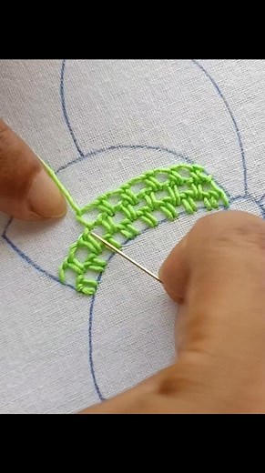 14K views · 165 reactions | Basics stitch tutorial, embroidery design tutorial, hands embroidery design, flowers design | Aka Food Recipes | Facebook