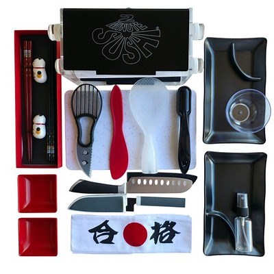 Sushi Maker Kit 18Pc. Easy Sushi Rolling Machine for Home Use | eBay