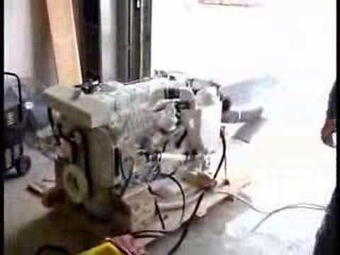 Cummins Diesel Engine First Start