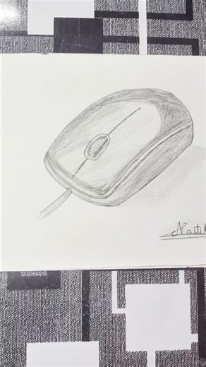 Computer Mouse drawing #art