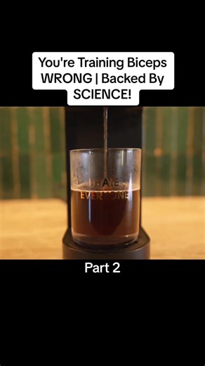 You're Training Biceps WRONG Backed By SCIENCE! - Part 2 #gym #sports #biceps #science | Ryan Humiston