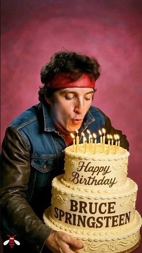 Happy 75th Birthday Bruce Springsteen: Celebrating an American Legend #ytshorts #youtubeshorts